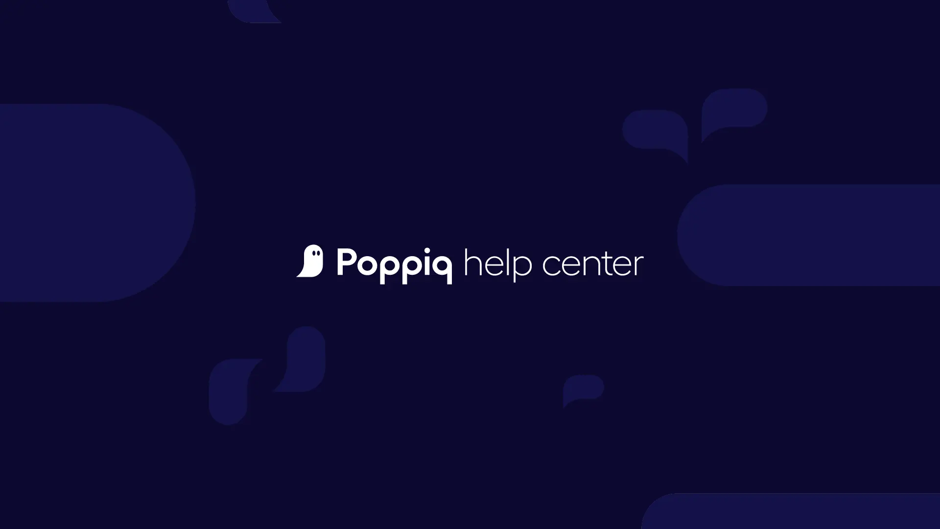 Poppiq help center